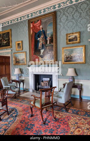 Culzean castle interior, Ayrshire, Scotland, UK Stock Photo