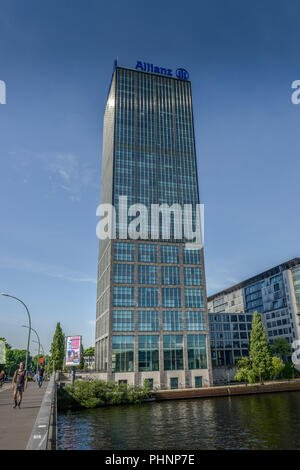 Allianz Versicherung, Elsenstrasse, Treptowers, Treptow, Berlin, Deutschland Stock Photo