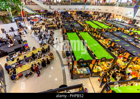 Food Displays at The Mall at Bangkopi Stock Photo