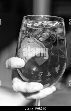 in cyprus the spritz tasty bitter like concept of party and  friends Stock Photo