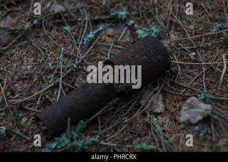 RGD-33 Soviet rusty grenade