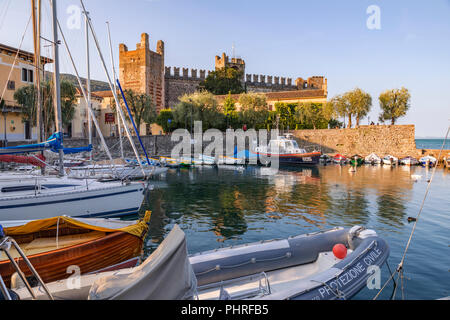 Torri del Benaco, Lake Garda, Lombardy, Italy, Europe Stock Photo