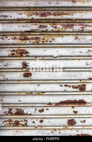 Old rusty galvanized Stock Photo