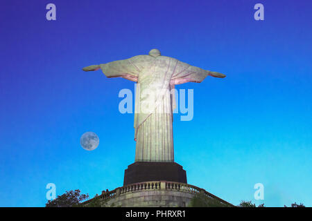 The statue of Christ the redeemer with open arms Stock Photo - Alamy