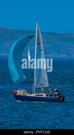 Sailing Boats Howth Co. Dublin. Ireland Stock Photo