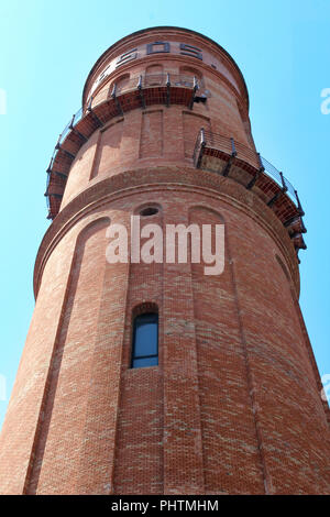 Torre De Les Aigües del Besòs, in Poblenou, Barcelona, Spain. Stock Photo