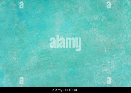Green and cyan pastel color wall vignette texture abstract background Stock Photo
