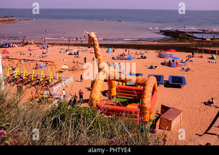 coastal town of broadstairs in east kent uk september 2018 Stock Photo