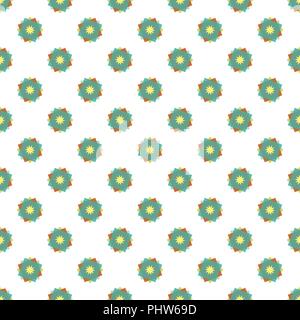 Seamless background of vector and colorful of abstract background texture, pattern background that create by circle, oval, square, jagged edge, star. Stock Vector