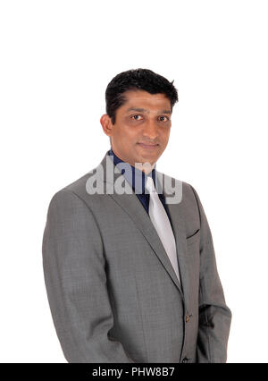 A close up image of a east Indian businessman Stock Photo