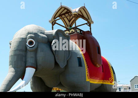 Lucy the Elephant animal like house in Atlantic city Stock Photo