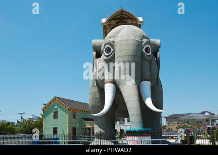 Lucy the Elephant animal like house in Atlantic city Stock Photo