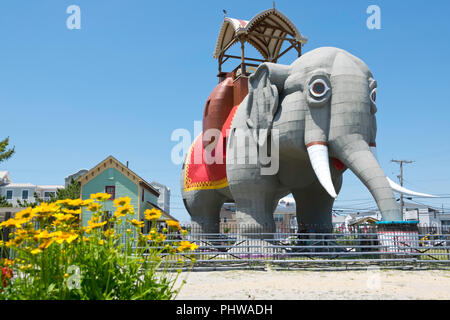 Lucy the Elephant animal like house in Atlantic city Stock Photo