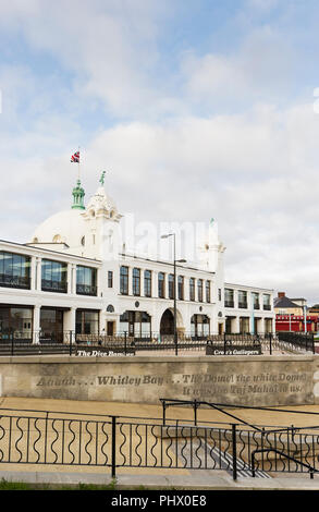 Spanish City at Whitley Bay, North Tyneside, UK after refurbishment which was completed in 2018 Stock Photo