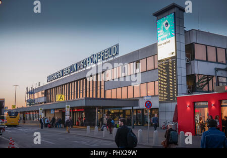 Terminal A, Flughafen, Schoenefeld, Brandenburg, Deutschland Stock Photo