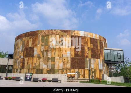 Oil tank culture park Stock Photo