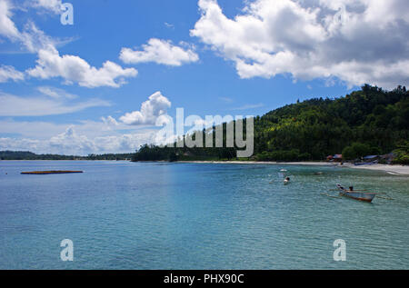 Pantai Labuana Beach, Donggala, Central Sulawesi, Indonesia Stock Photo