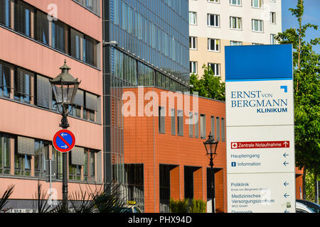 Klinikum Ernst von Bergmann, Charlottenstrasse, Potsdam, Brandenburg, Deutschland Stock Photo