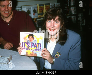 LOS ANGELES, CA - SEPTEMBER 4: Actress/comedian Julia Sweeney attends book signing for copies of her book 'It's Pat!: My Life Exposed' on September 4, 1992 at Waldenbooks in Los Angeles, California. Photo by Barry King/Alamy Stock Photo Stock Photo