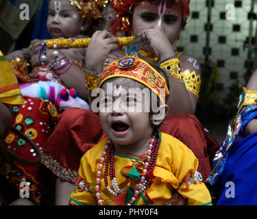 Krishna costume hi-res stock photography and images - Alamy