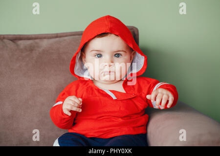 Infant red hoodie best sale