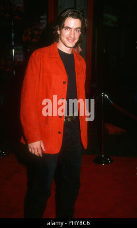 HOLLYWOOD, CA - SEPTEMBER 8: Actor Dermot Mulroney attends the premiere of New Line Cinema's 'Where The Day Takes You' on September 8, 1992 at Mann's Chinese Theatre in Hollywood, California. Photo by Barry King/Alamy Stock Photo Stock Photo