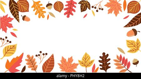 Autumn sale background with maple leaves. Fall sale discount season ...