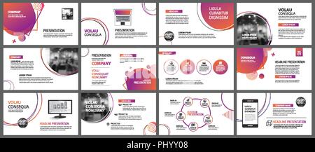 Presentation and slide layout background. Design blue and green gradient geometric template. Use for business annual report, flyer, marketing, leaflet Stock Vector