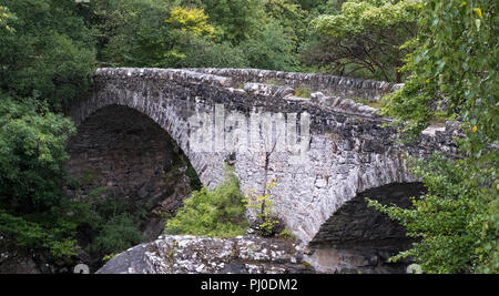 Invermoriston Bridge, Highland, Scotland, August 2018. Historic Bridge ...