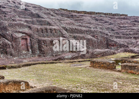 El Fuerte de Samaipata, pre-Inca archaeological site, Samaipata, Santa Cruz department, Bolivia Stock Photo