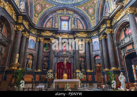 San Andres church interior, Madrid, Spain Stock Photo