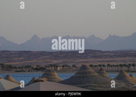 Egypt, Sahl hasheesh, Red sea, Promenade Stock Photo - Alamy