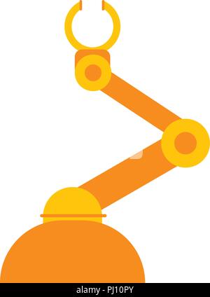 Abstract robot hand Stock Vector