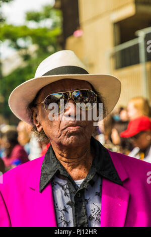 Notting Hill carnival, London. August 27 2018. A view of some of the participants at Notting Hill Carnival in London Stock Photo