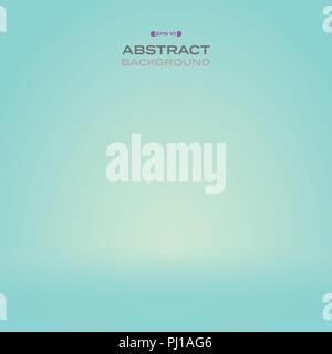 Abstract of clean gradient mint color background, illustration vector eps10 Stock Vector