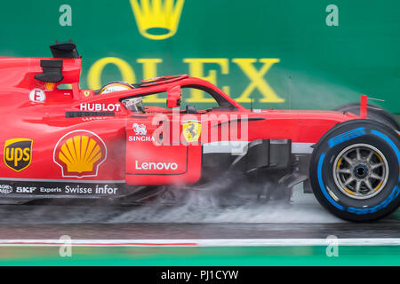 Formula 1 2018 Eni Monza Circuit Italy week end Stock Photo