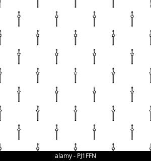 Closed zip icon, simple style Stock Vector