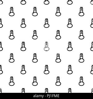 Overcoat zip icon, simple style Stock Vector