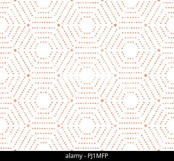 Modern Vector Seamless Dotted Pattern Stock Vector