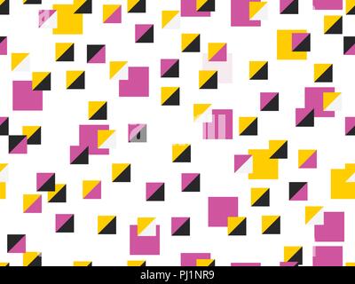 Seamless pattern with squares modern. Vector illustration Stock Vector
