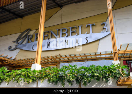 Makati, Philippines - July 30, 2018: Greenbelt 3 Shopping Mall Stock Photo