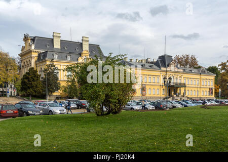 SOFIA, BULGARIA - NOVEMBER 12, 2017: Building of National Art Gallery, Sofia, Bulgaria Stock Photo