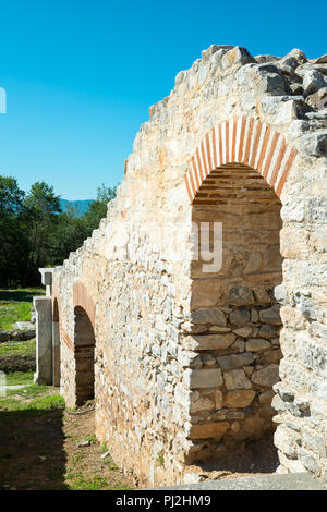 Ancient Philippi, Filippoi, Eastern Macedonia and Thrace, Greece Stock Photo