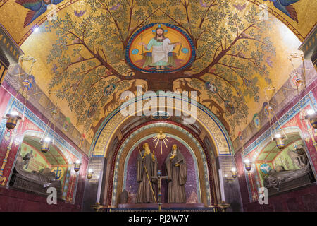 Abbey of Monte Cassino interior, Lazio, Italy