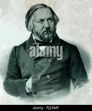 Mikhail Glinka (1804-1857), Russian Composer, Portrait Stock Photo - Alamy