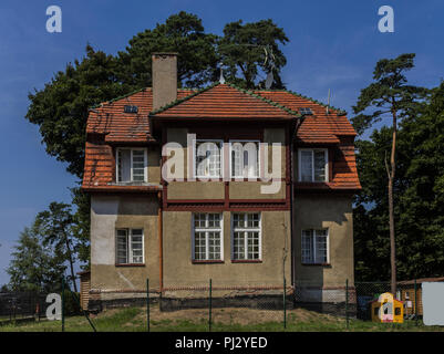 Villa under the tiled roof, "Art Nouveau" style.The end of the ...