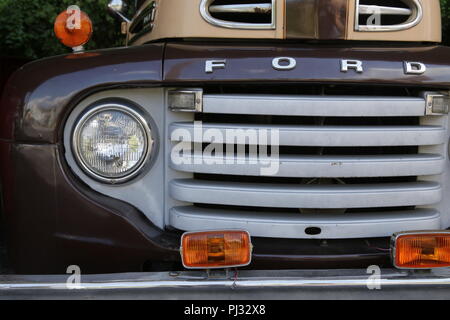 old vintage antique cars Stock Photo