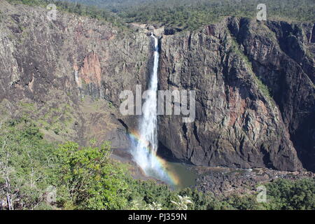 Australia's tallest waterfall- Wallaman Falls in Queensland Stock Photo