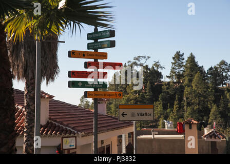 Costa Adeje, Tenerife, Spain - July 28, 2013: Hotels in Tenerife. Infrastructure for tourists. Stock Photo