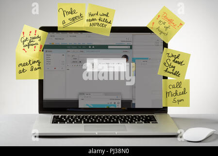 An ideal workplace in the office Stock Photo